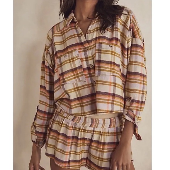 Free People Other - free people Wrapped In Flannel Set